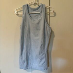Baby blue athleta tank top gently used
